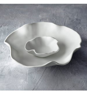 VIDA Nube Bowl with Dip (White)