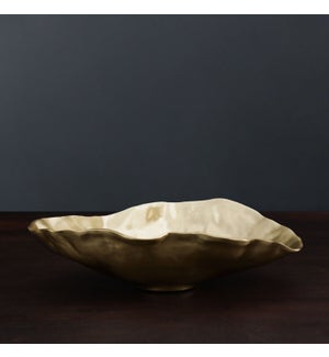 SIERRA MODERN Maia Large Oval Bowl (Gold)