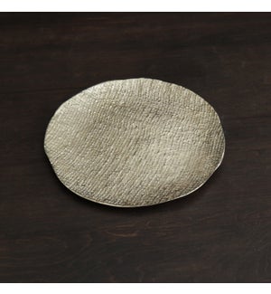 SIERRA MODERN Tela Medium Round Platter (Gold)