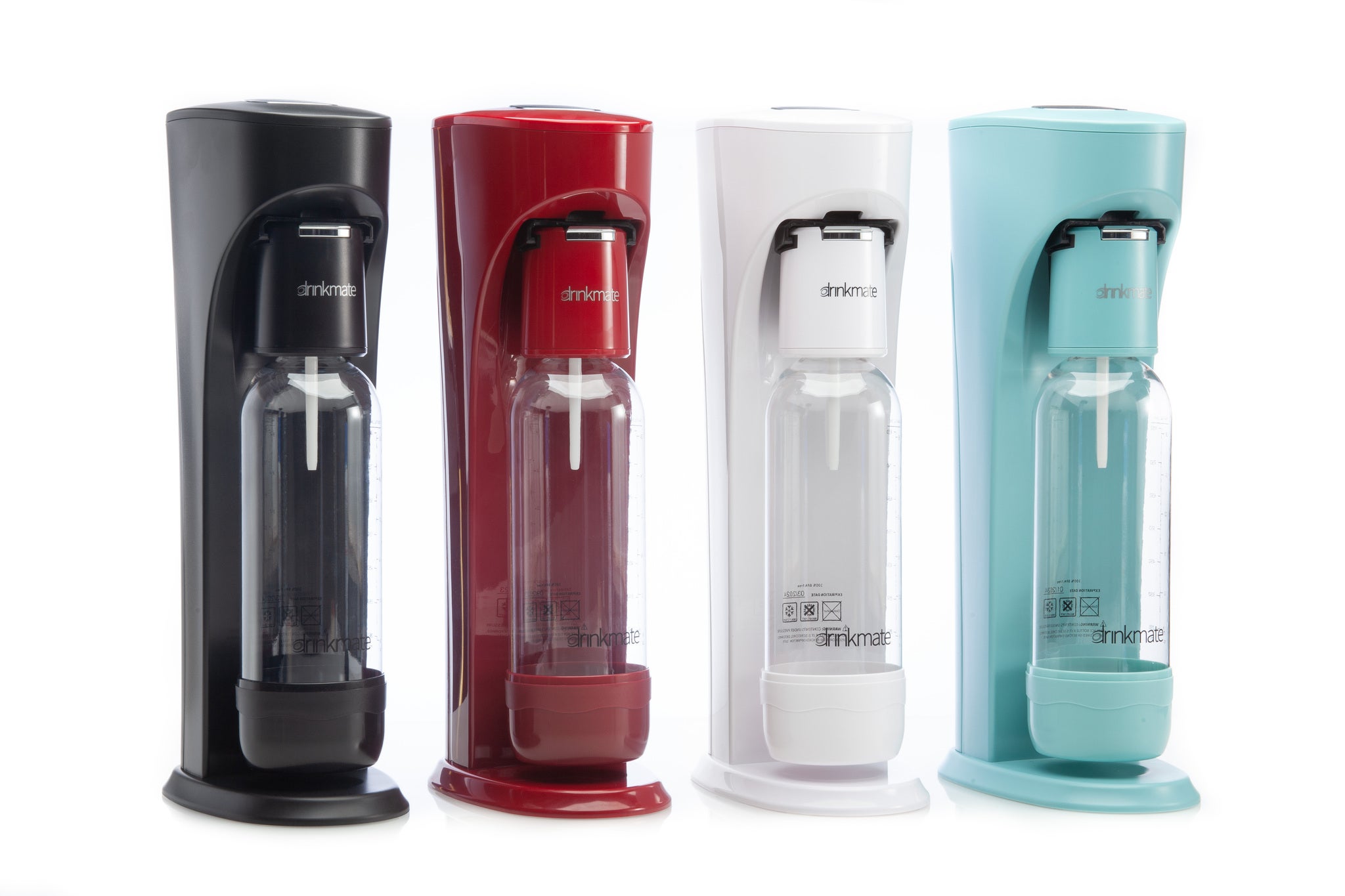 drinkmate carbonated beverage maker in matte black