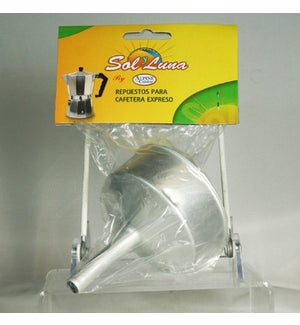 Funnel for Espresso Maker Alluminum  3 cup                   643700144102