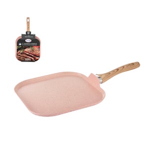 Griddle Alum. 11" Rose Gold Nonstick with Marble coating and 643700354501