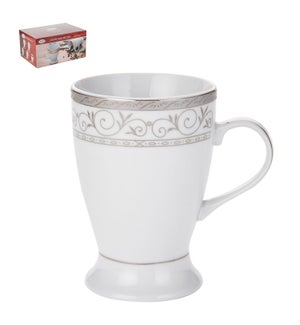 Coffee Mug Porcelain 6pc set 9oz                             643700072382