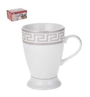 Coffee Mug Porcelain 6pc Set 9oz                             643700143792