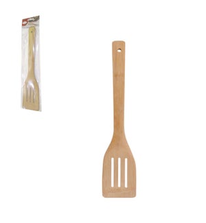 Bamboo Slotted Spatula 12in                                  643700023308