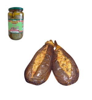 Al Mashrek Stuffed Eggplant 21.1oz 600g                      643700279002