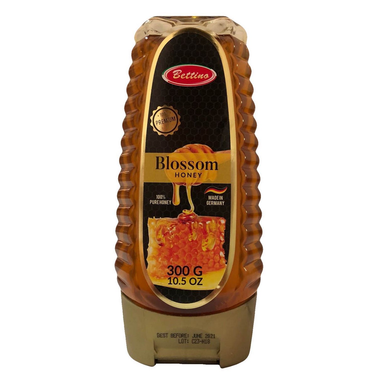 Bettino Squeezable 100% Pure Blossom Honey 10.5oz 300g       643700279071