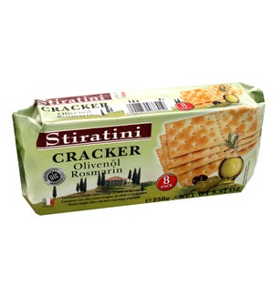 Stiratini Crackers with Rosemary and Olive Oil 8.8oz 250g    900285903841