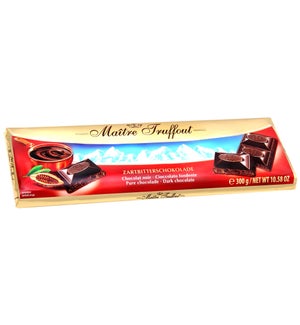 Maître Truffout Dark Chocolate Bar 10.5oz 300g               900285904267