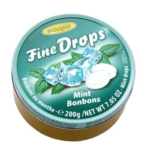 Woogie Fine Drops Mint Candies 7oz 200g                      900285906410