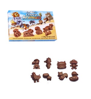 Maître Truffout Animal Shaped Milk Chocolate 3.5oz 100g      900285906341