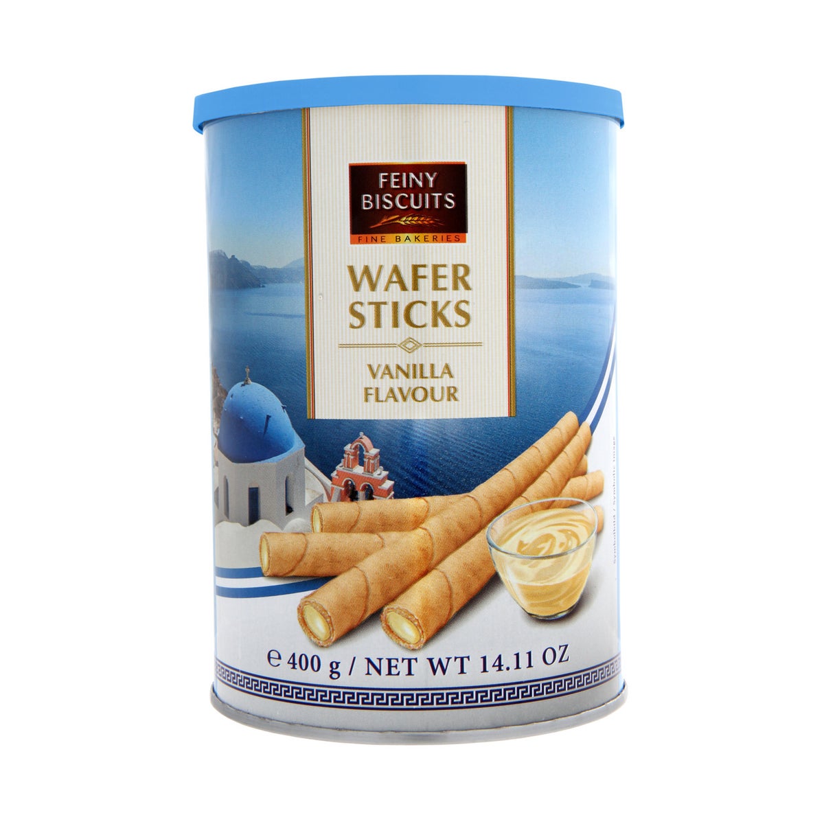 Feiny Biscuits Rolled Wafers with Vanilla Cream Filling 14oz 900285908217