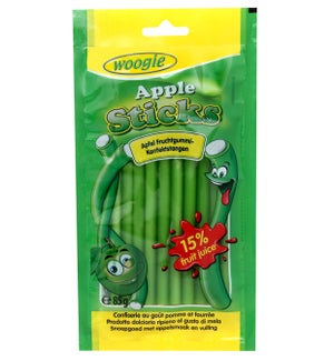 Woogie Apple Stick Candies 3oz 85g                           900285907939