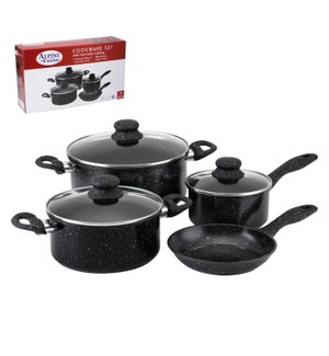 Cookware 7pc set Carbon steel, Nonstick coating with bakelit 643700254764