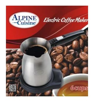 Color Box-Coffee Maker Electric 0.3L,S/S(AI14828)            7087