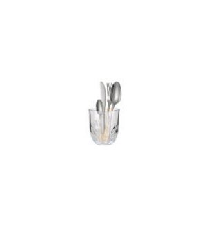 Cutlery Holder Glass 4x2.5x5in                               643700203427