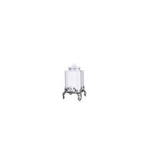 Glass Dispenser 4.5Gal/17.03 Li with metal stand             643700225825