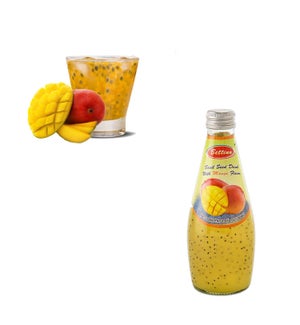 Bettino Mango Basil Seed Drink 9.8floz 290ml                 643700226808
