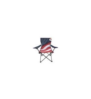 Folding Arm Chair with cup holder 21.5x21.5x17in, 36in       643700230959