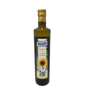 Sunflower and Coconut Oil Blend 750ml Welch SL:2yrs          643700263018