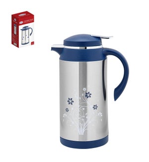 Vacuum Flask 1L SS with PP Lid and Handle and Base           643700284860
