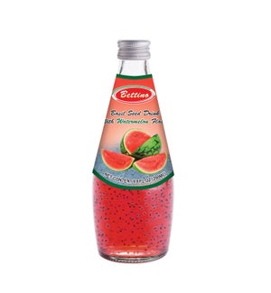 Bettino Watermelon Basil Seed Drink 9.8floz 290ml            643700312853