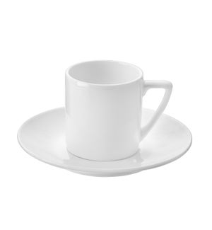 "Coffee Cup and Saucer 6 by 6,3Oz,Bone China"                643700315335