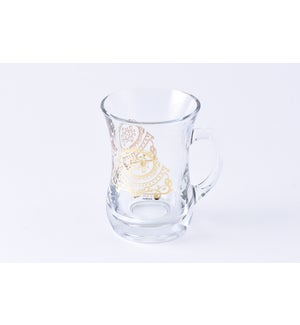 Glass Mug 2Pc Marvel Gold 7.60oz                             643700328731
