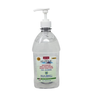 Hand Sanitizer  67.6oz Refill packed in USA Alpine Cuisine;  643700329561