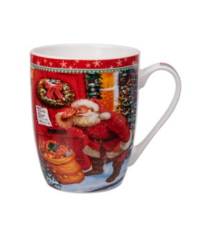 "Christmas Bullet Mug 14 oz,Porcelain"                       643700343437
