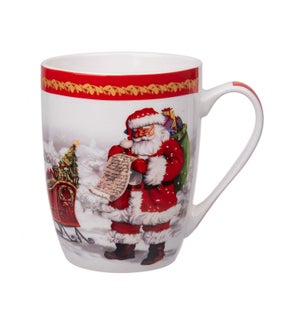 "Christmas Bullet Mug 14 oz,Porcelain"                       643700343444
