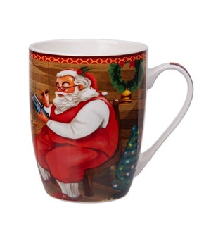 "Christmas Bullet Mug 14 oz,Porcelain"                       643700343451