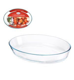 Glass Baking Tray 4.0L Oval                                  643700347558