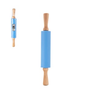 Rolling Pin Beech Wood and Silicone                          643700353061