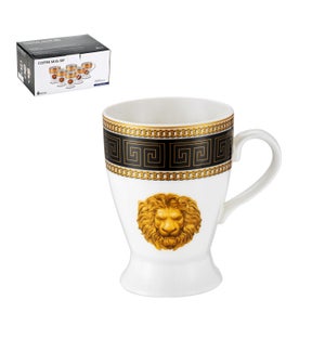 Porcelain 6pc Mug Set 8.5 oz                                 643700360649