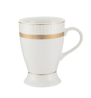 Coffee Mug Porcelain 6 pc set 9 OZ                           643700372161