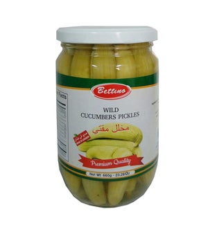 Bettino Pickled Wild Cucumber 23.2oz 660g                    643700249203