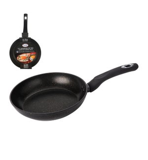 Fry Pan 9.5in Forged Alum.,Nonstick with Marble Coating,Sili 643700290359