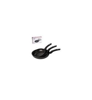 Fry Pan 3pc Set Forge Alum.,8in 9.5in 11in Nonstick with Mar 643700290250