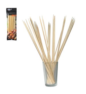 BBQ Bamboo Skewer 12in, 100CT Bag                            643700007179