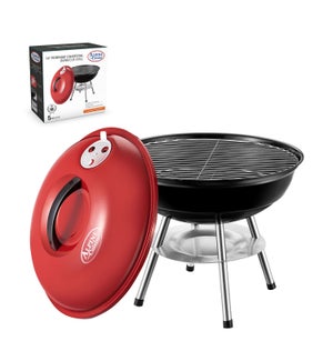 BBQ Grill Round 14x15in Red color                            643700114006
