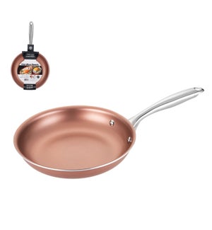 HB Alu. Fry pan 9.5in, Rose gold non-stick coating and paint 643700353856