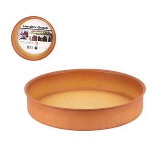 HB Round Cake Mold Forged Alum. 11in Terracotta Nonstick Coa 643700324351