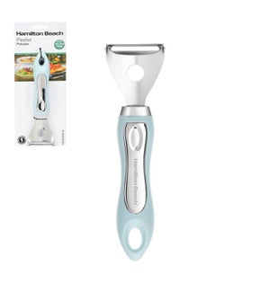 Hamilton Beach Y-shaped Peeler 7.5in Soft Touch Handle Green 643700356130