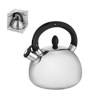HB Tea Kettle SS 3L Whistling with Soft Touch Handle         643700255198