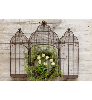 Bird Cages - Flat Back For Hanging