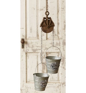 Planter - Pulley And Buckets
