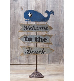 Sign - Welcome To The Beach