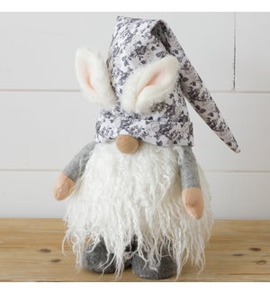 Gnome Rabbit - Floral Hat, Standing