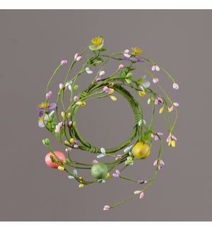 Candle Ring - Pastel Berries And Eggs